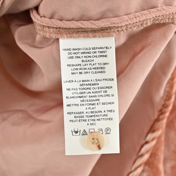 Anthropologie Pilcro Velvet Femme Top Womens Size XS Button Front Pocket Blouse - Picture 7 of 13